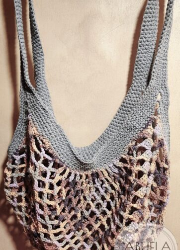 Bolso ganchillo Requena - Tierra