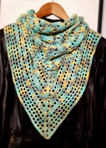 Pañuelo ganchillo Andrea