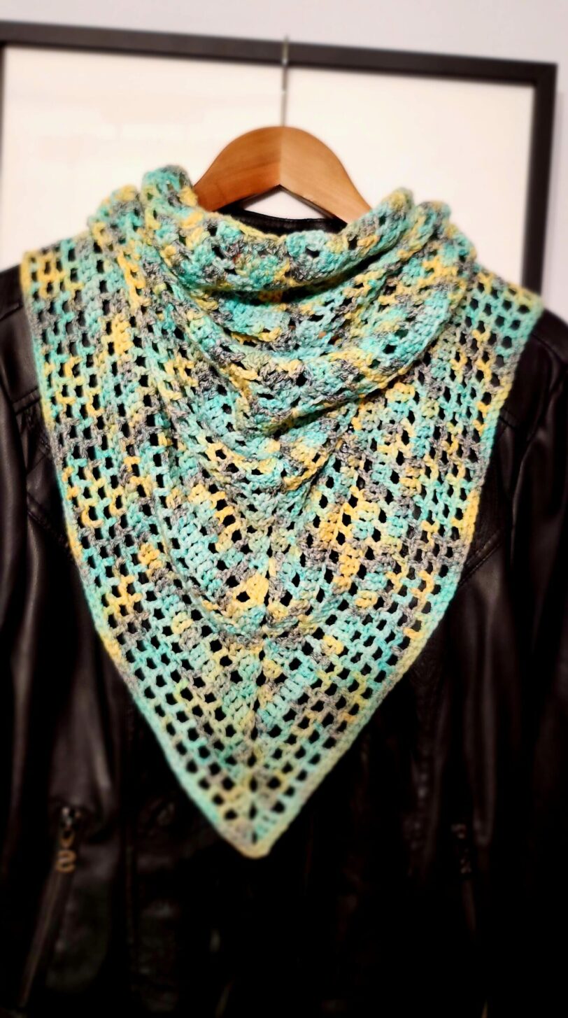 Pañuelo ganchillo Andrea