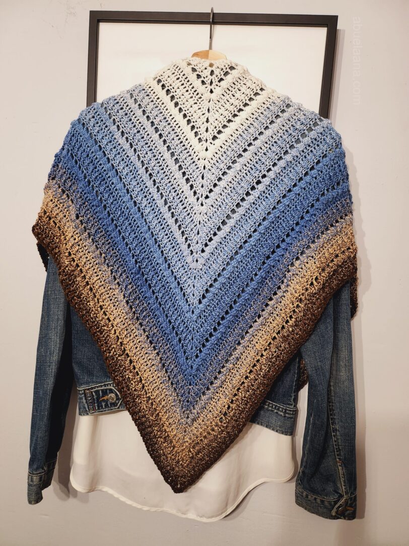 Chal ganchillo Tieta