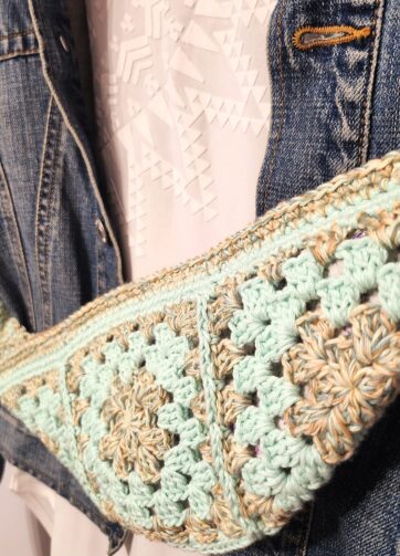Bandolera ganchillo Eva