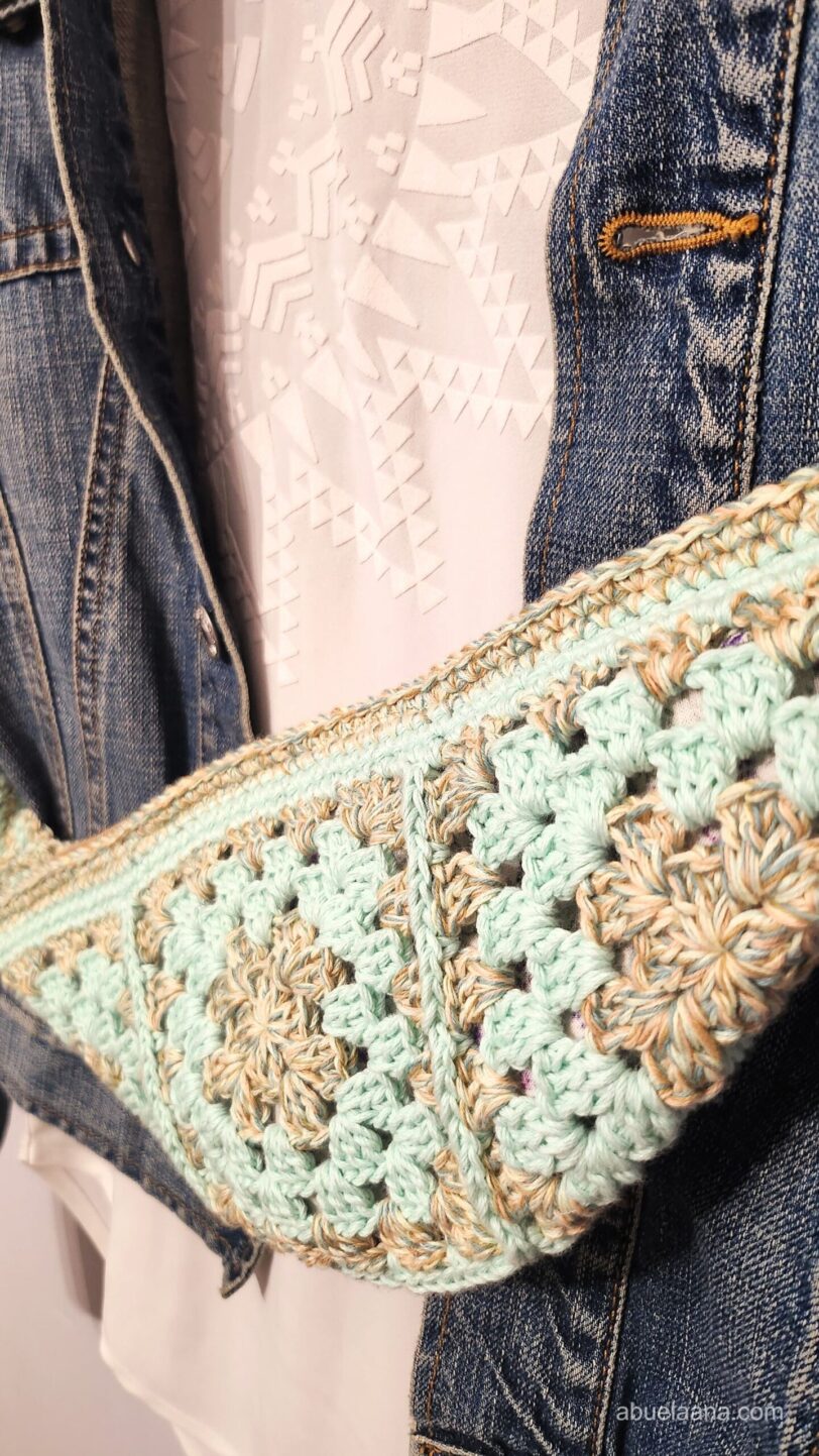Bandolera ganchillo Eva