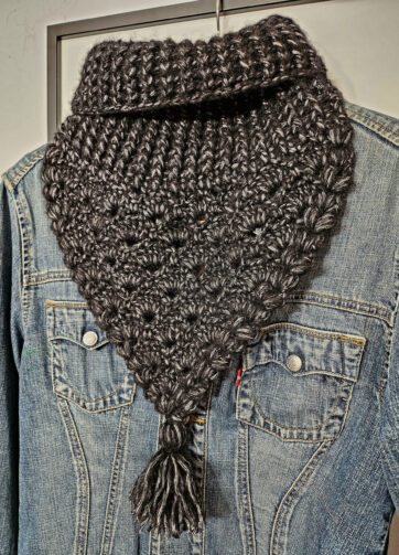 Cuello ganchillo Nieves