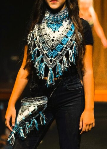 Cuello ganchillo Fira