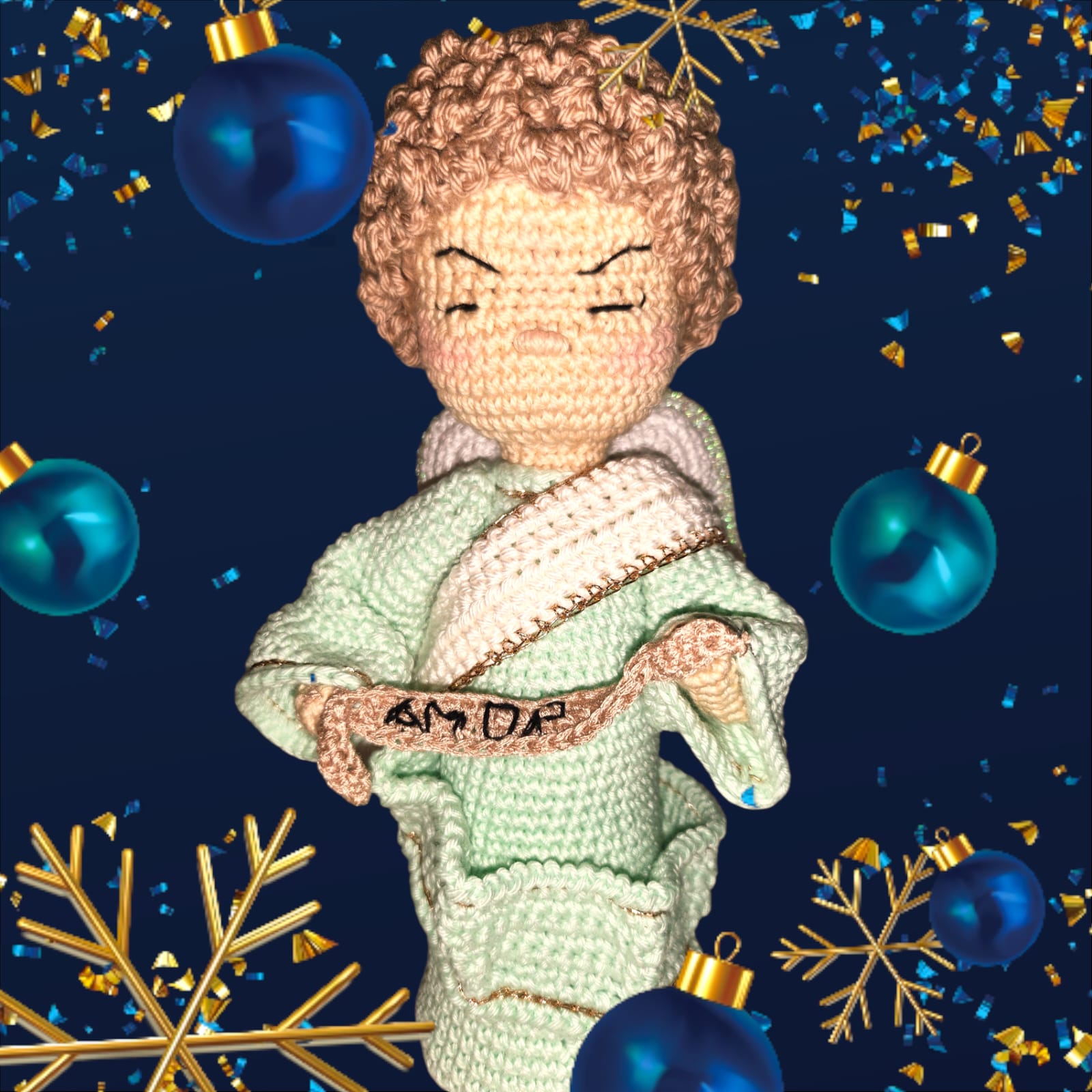 Angel Belén ganchillo 2025