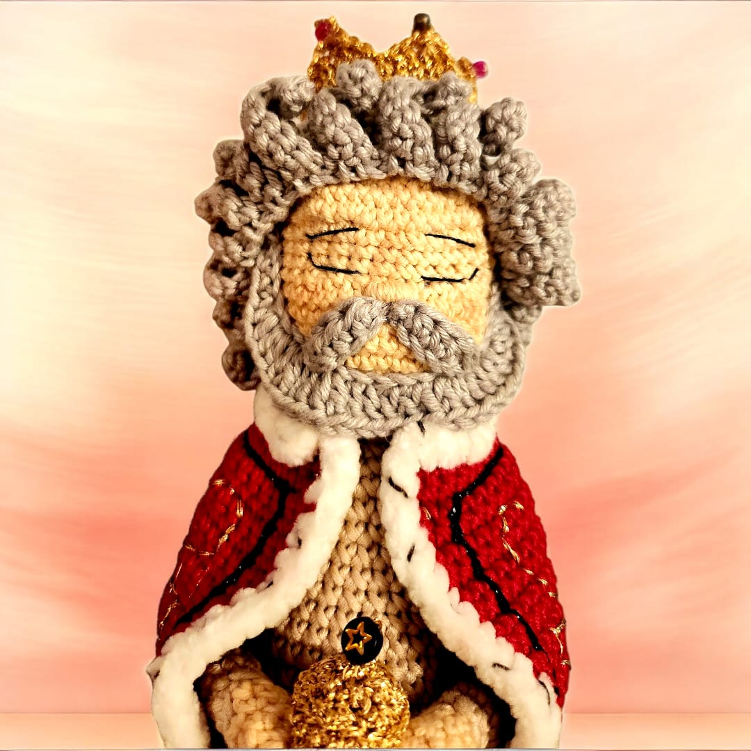 Reyes Magos Belén Ganchillo - Imagen 5