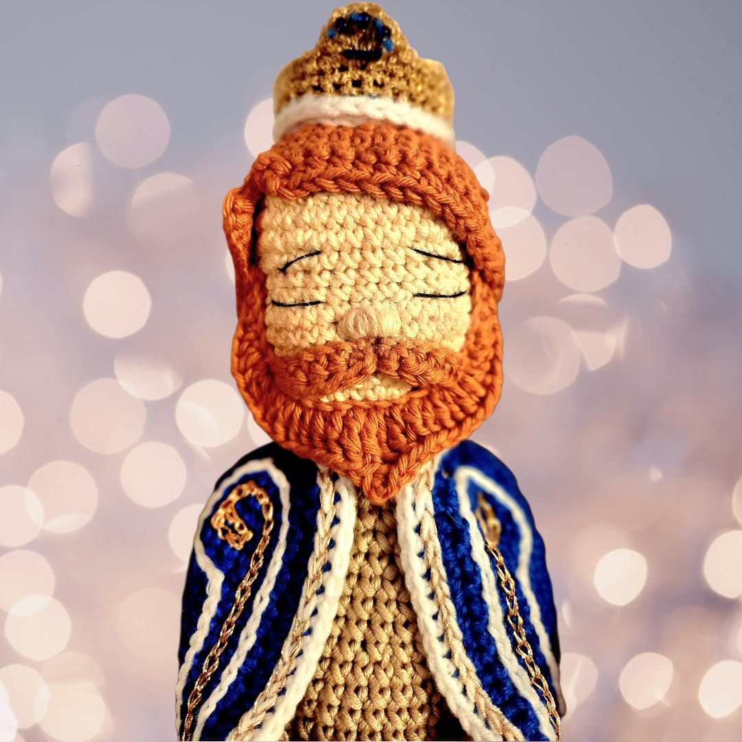 Reyes Magos Belén Ganchillo - Imagen 6