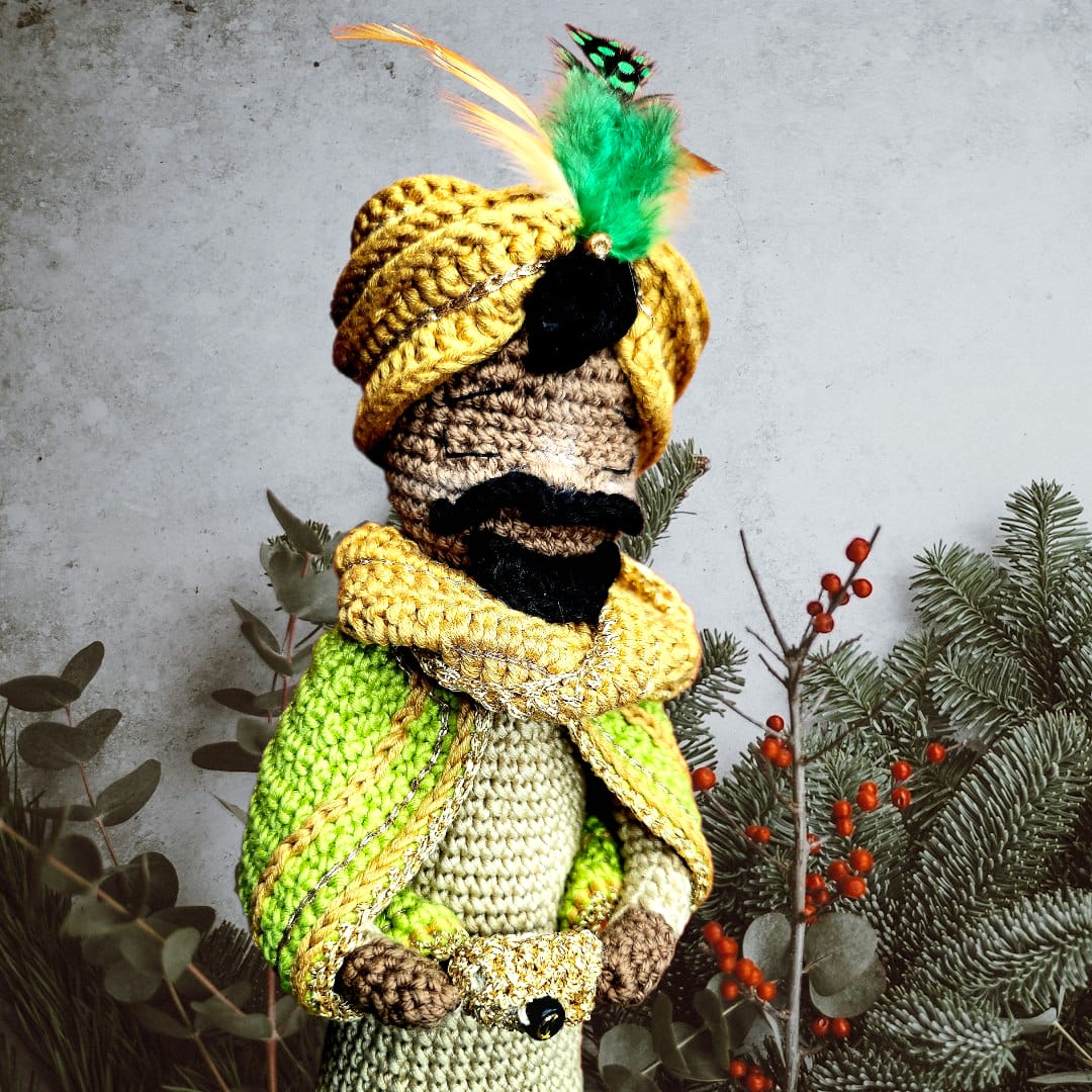 Reyes Magos Belén Ganchillo - Imagen 7