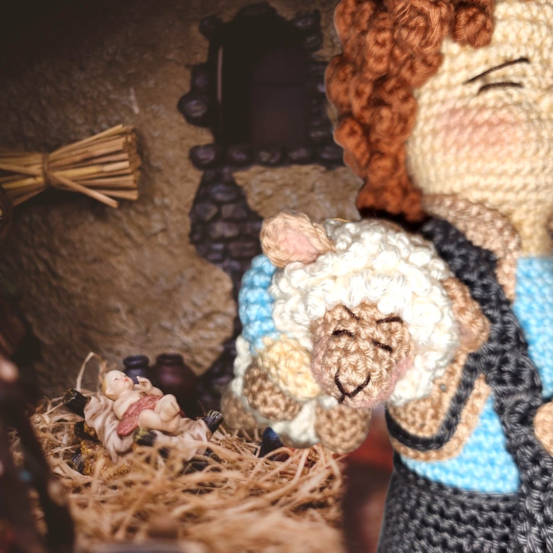 Pastorcillo Belén ganchillo 2025 - Imagen 4