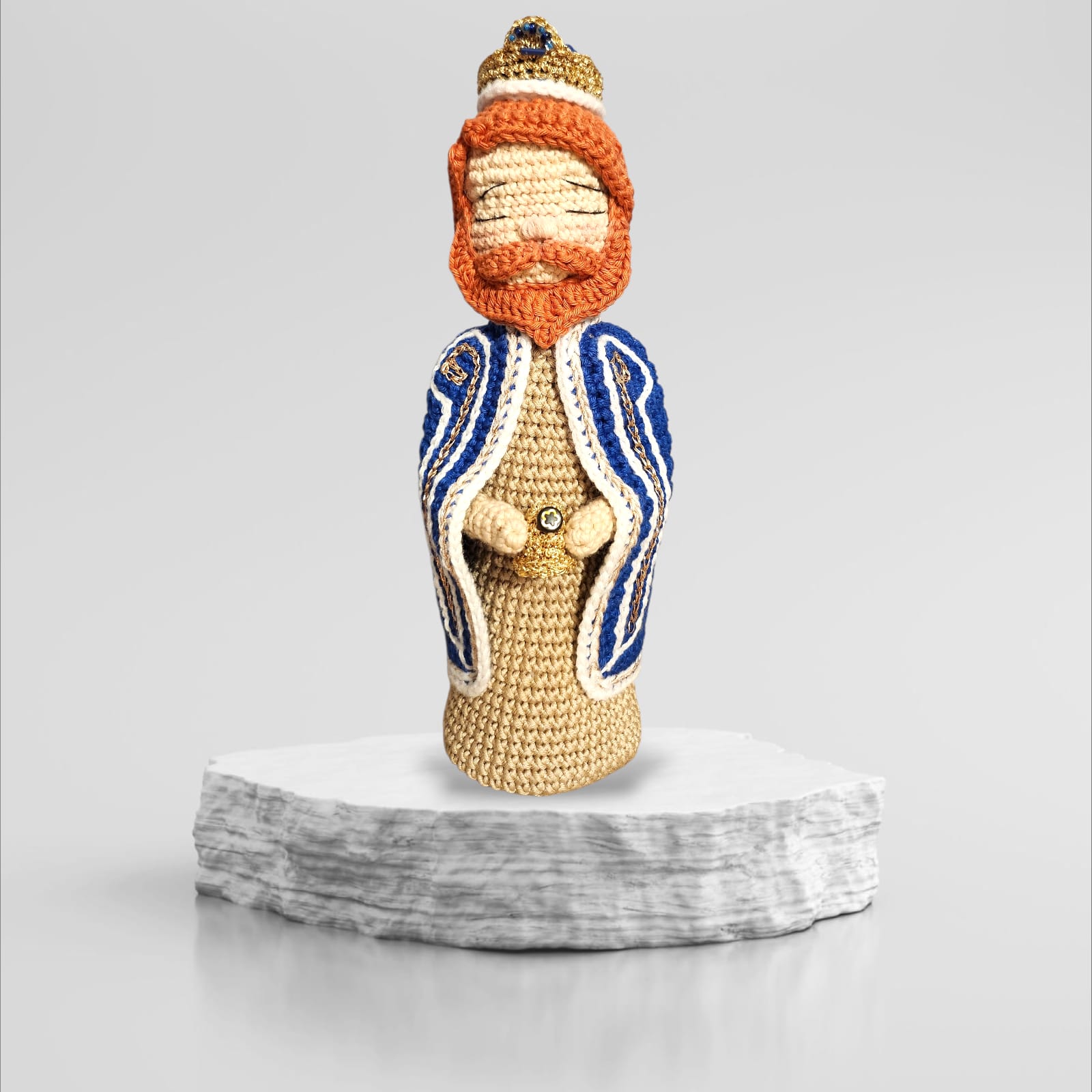 Reyes Magos Belén Ganchillo - Imagen 10