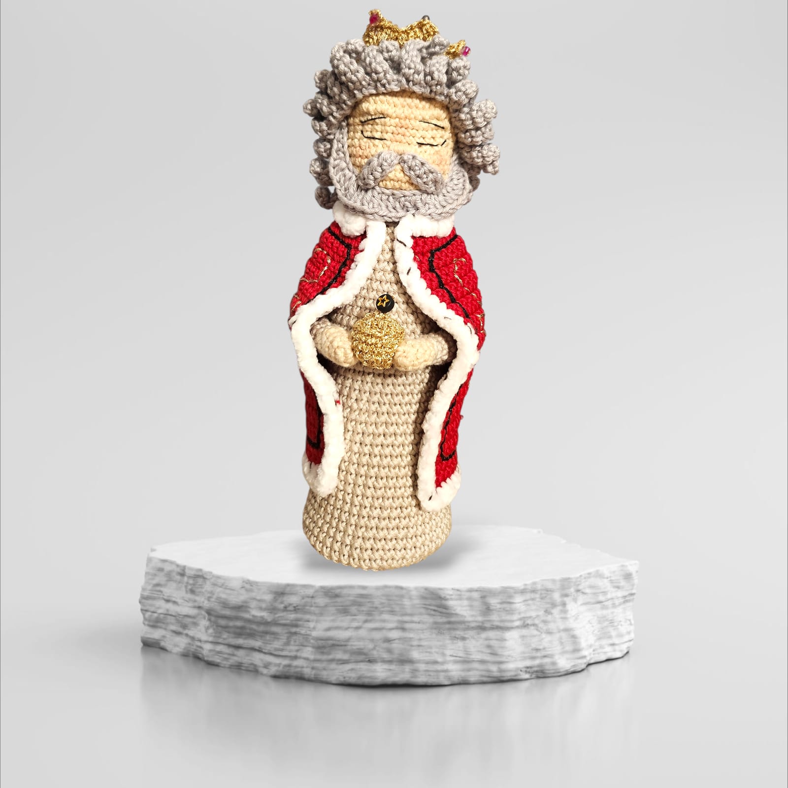 Reyes Magos Belén Ganchillo - Imagen 9