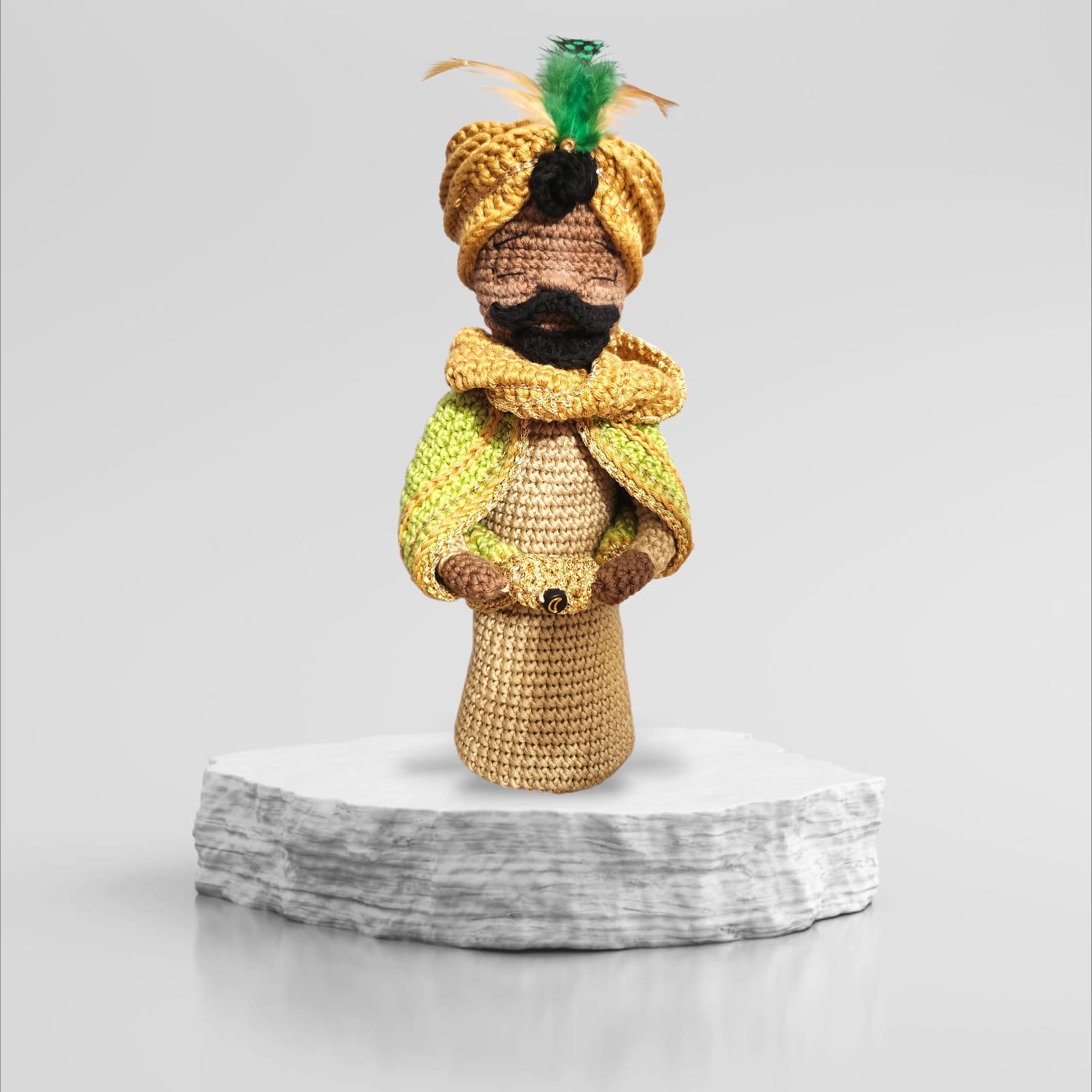 Reyes Magos Belén Ganchillo - Imagen 11